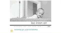Desktop Screenshot of lisalintonart.com